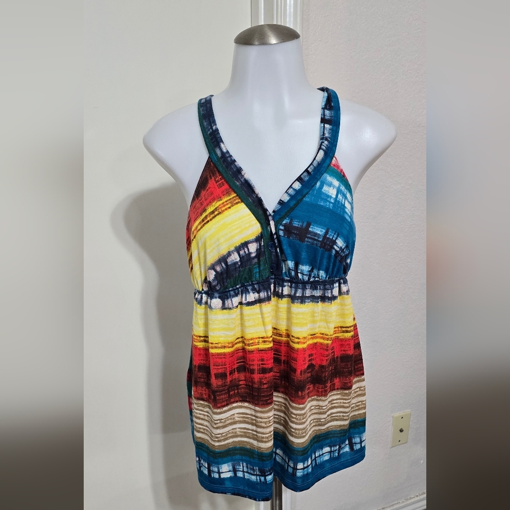 #974 Pretty Good Multicolor Knit Top